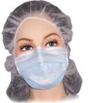 Blue Face Mask with Four Ties