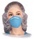 Blue Molded Cone Face Mask