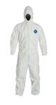 Tyvek Coverall with Hood Elastic Wrists and AnklesTY127S_WH_01