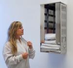 Folded Gown Dispenser, 14x10x30
