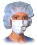 Dye Free Face Mask with Four Ties