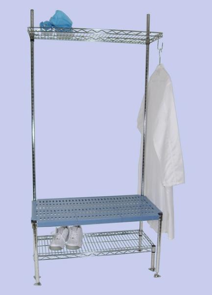 Cleanroom Garment Storage Cabinet | JST Manufacturing