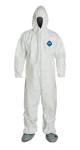 Tyvek Coverall with Hood Elastic Wrists and BootsTY122S_WH_01